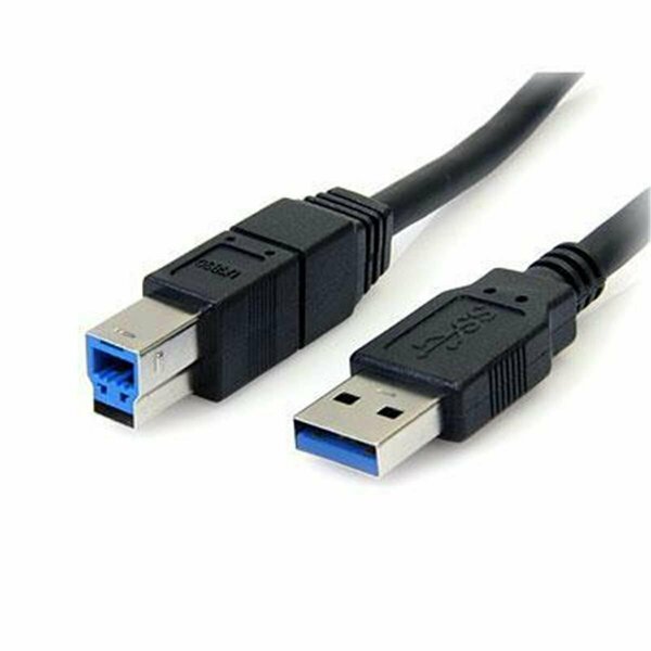 Ezgeneration 10&amp;apos; USB 3.0 A to B M/M Black EZ635806